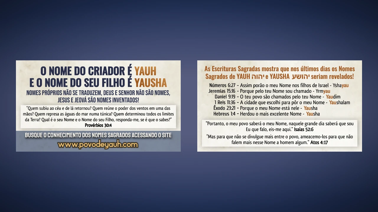 CARTÃO DE VISITA O NOME DO CRIADOR É YAUH E O NOME DO SEU FILHO É YAUSHA